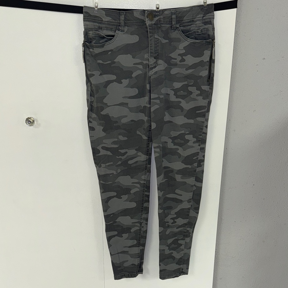 Democracy Absolution Charcoal Camo Skinny Jeans